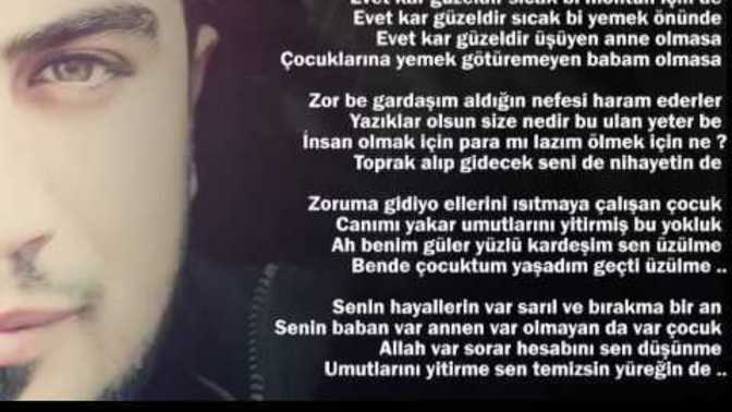Kış kime güzeldir?