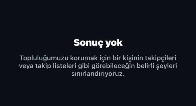 İnstagramda bir hesabın takip ettiklerine girince böyle bir şey çıkıyor?