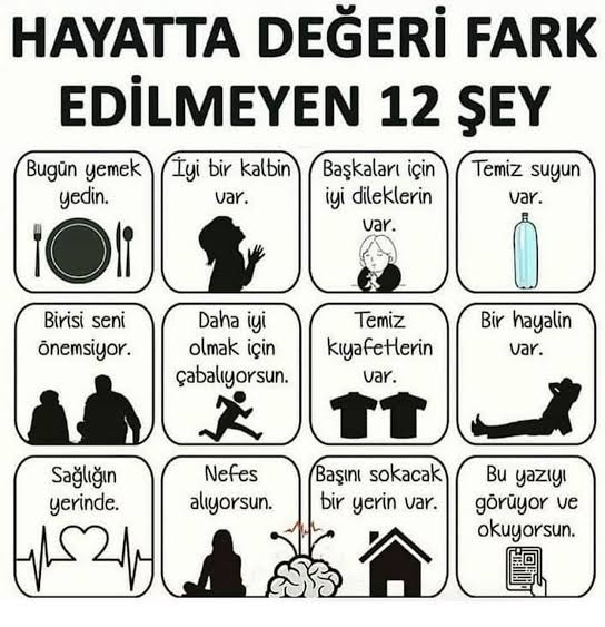 Şu hayatta sahip olduğun en değerli şey ne?
