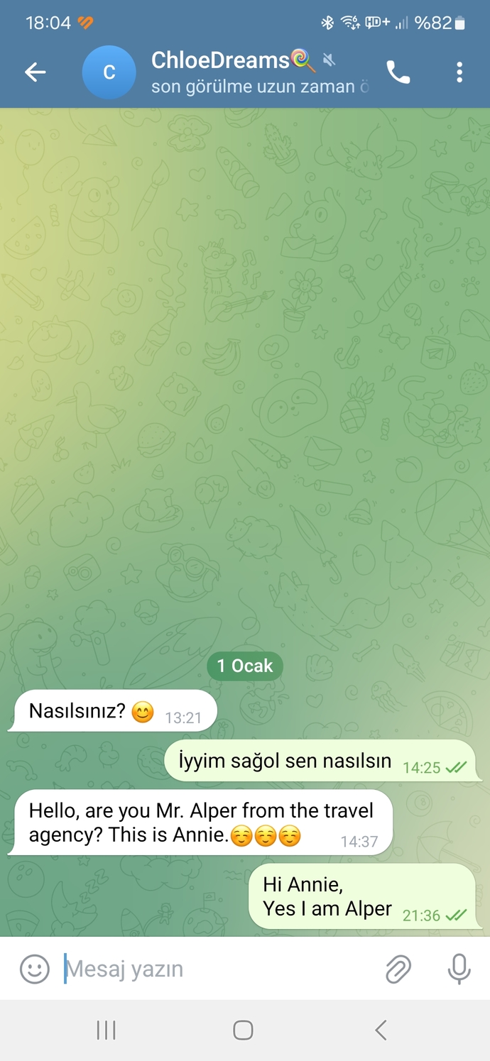 Bir dolandırıcı tarafından size hiç görüldü atıldı mı🤔?