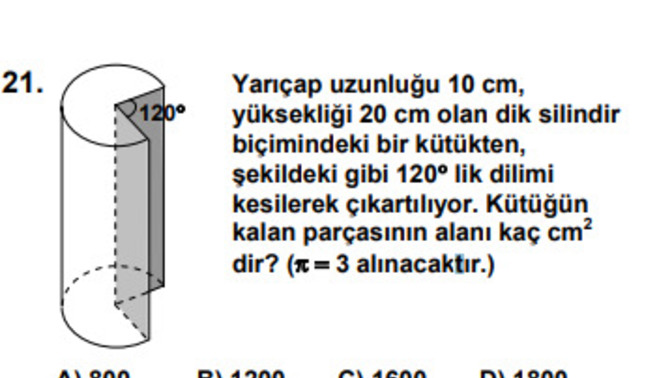 Geometriden anlayanlar bir bakabilir mi?