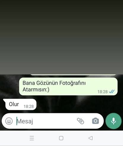 “Foto atsana” çok itici değil mi?