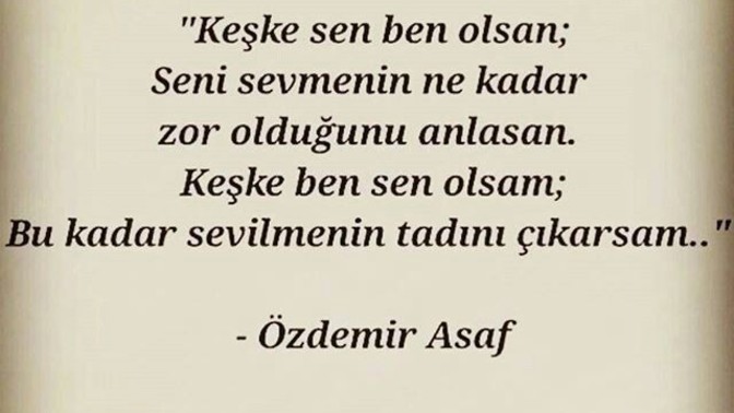 Güzel sevenlerden misin, güzel sevilenlerden mi?