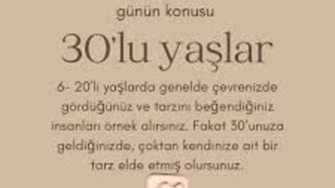 30 'lu yaşlara gelince sizlerde hayata böyle geç kalmışlık hissi geliyor mu bazı durumlarda kendinizi sorguluyor musunuz?