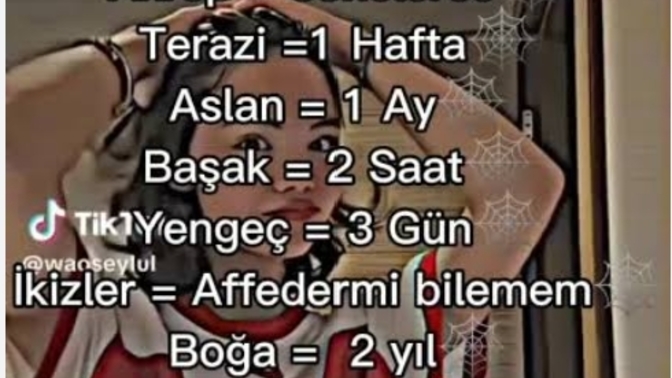 Burçların en nazlısı ve sürekli küseni hangisi?