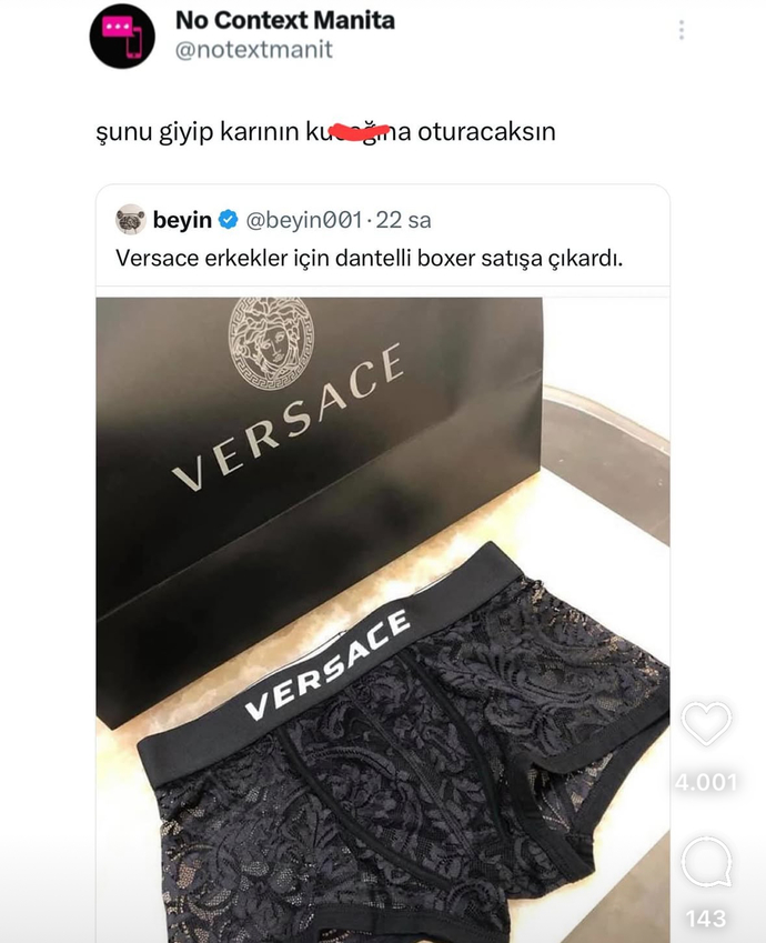 Erkeklerde dantelli iç çamaşırları giyebilir mi?