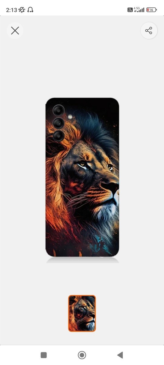 Aslan figürlü şeyleri seven sevgilime aslanlı telefon kılıfı almak istedim. Bunlardan biri nasıl? Güzel dediğiniz? 25 yaşında?