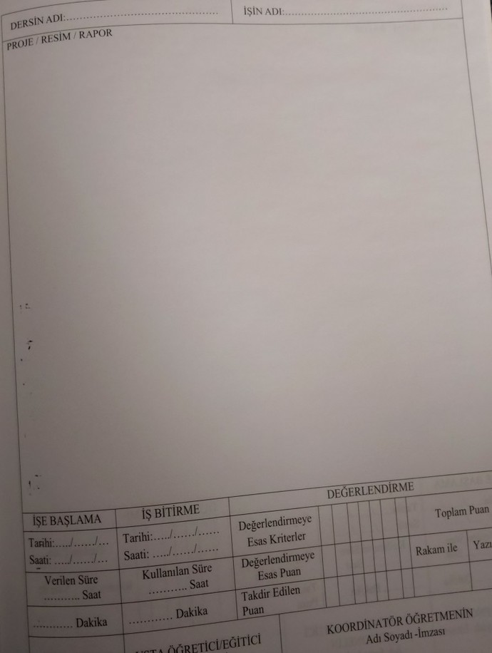 Staj dosyası hazırlama?