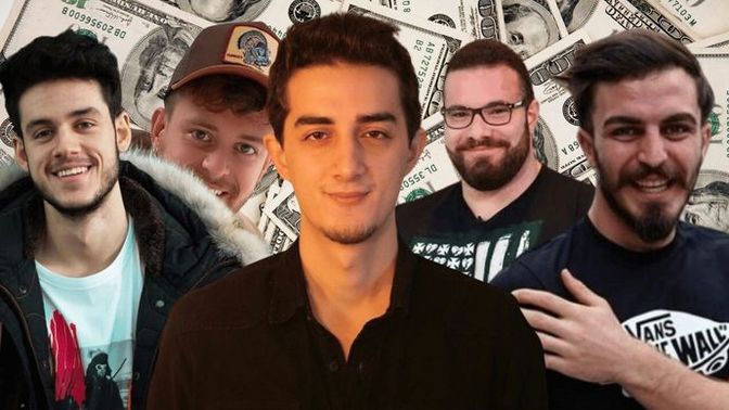 SocialBlade kaynağına göre YouTuber’ların yıllık tahmini maksimum kazançları açıklandı. YouTuber olmak ister miydiniz?