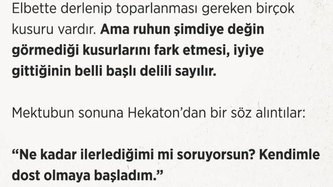 Kendinizle dost musunuz, düşman mı?