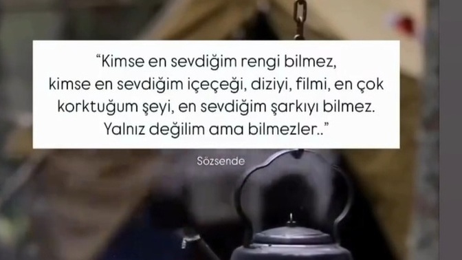 Hayatınızda en sevdiğiniz şeyleri bilen biri var mı?