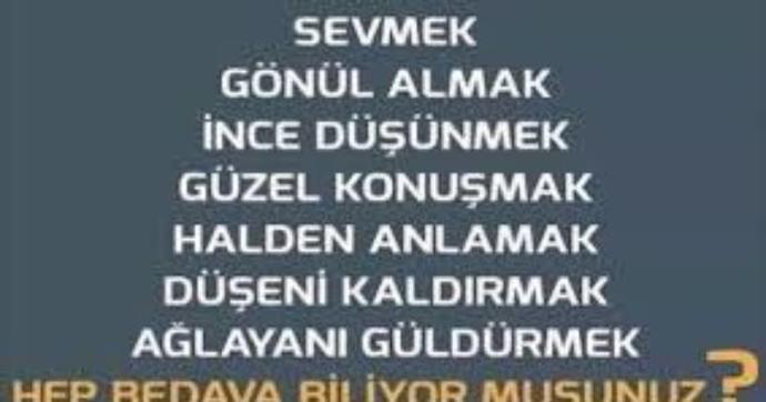 İnce düşünceli arkadaşlarınız var mı?