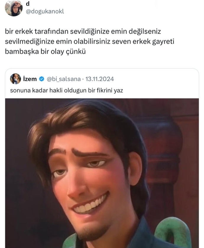 Sonuna kadar haklı olduğunuz o fikir nedir?