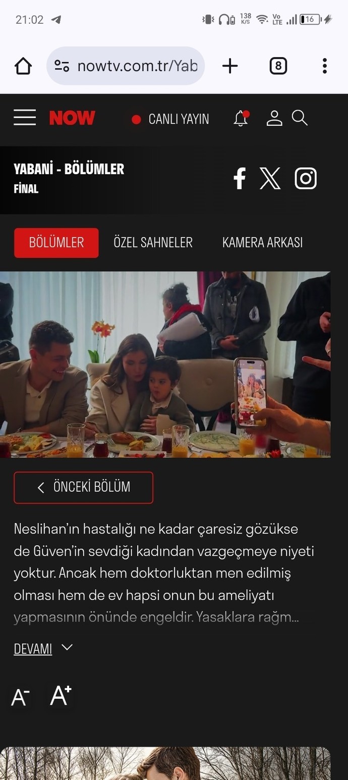 Cok duygusal degilmiydi?