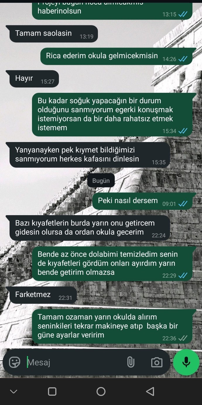 Kardeş gibiydik sizce lütfen yorumlar mısınız?