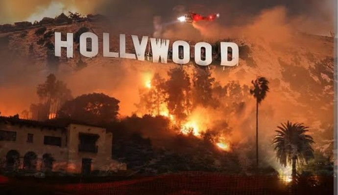 Benim ciğerim yanmış Hollywood yanmış çok mu?
