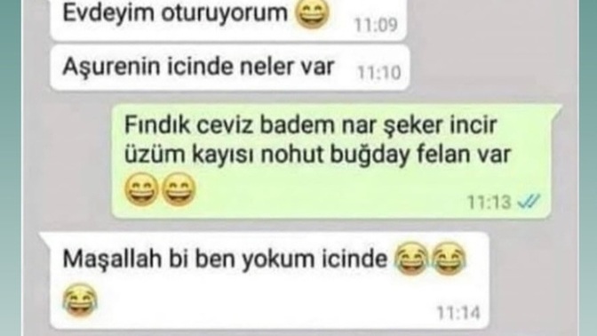 Aşure severmisiniz?