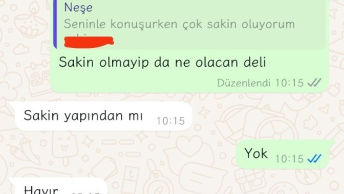 Daha çok sakin bir yapıya mı sahipsiniz, yoksa heyecanlı bir yapıya mı?