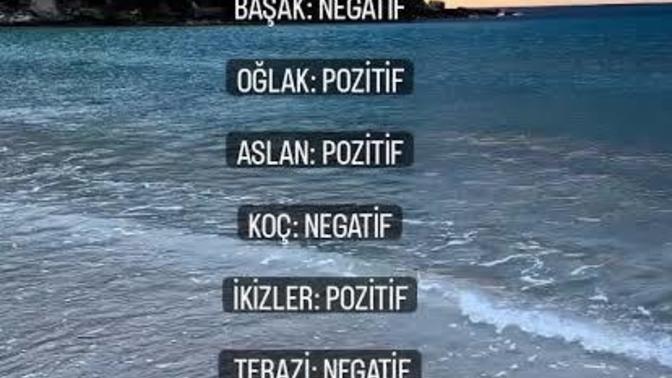 Burcuna göre pozitif mi, negatif misin?