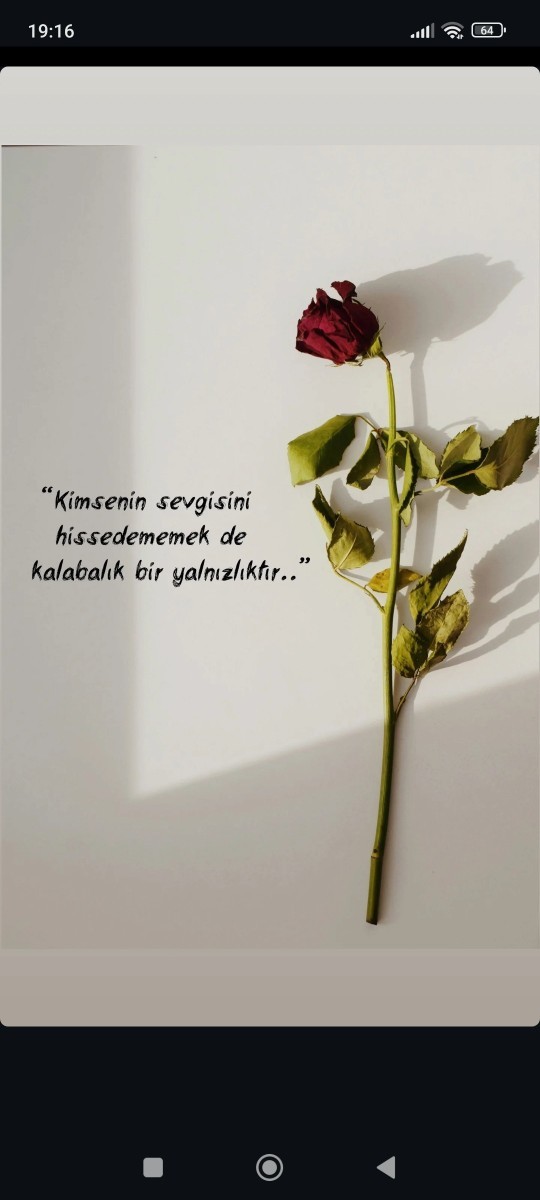 Sizce yanlızlık nedir?