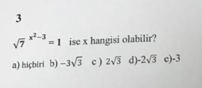Matematigi iyi olan var mı?