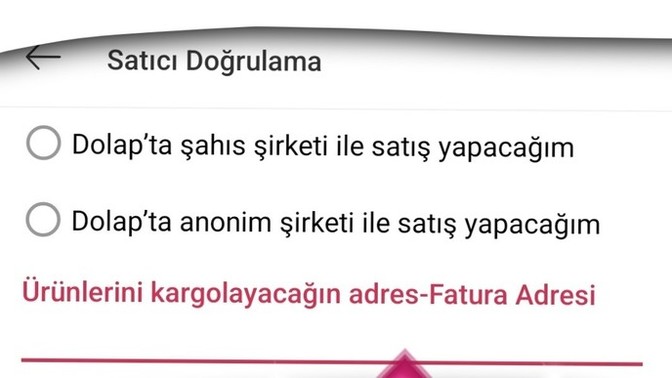 Kendi adresimizi mi yazacağız?
