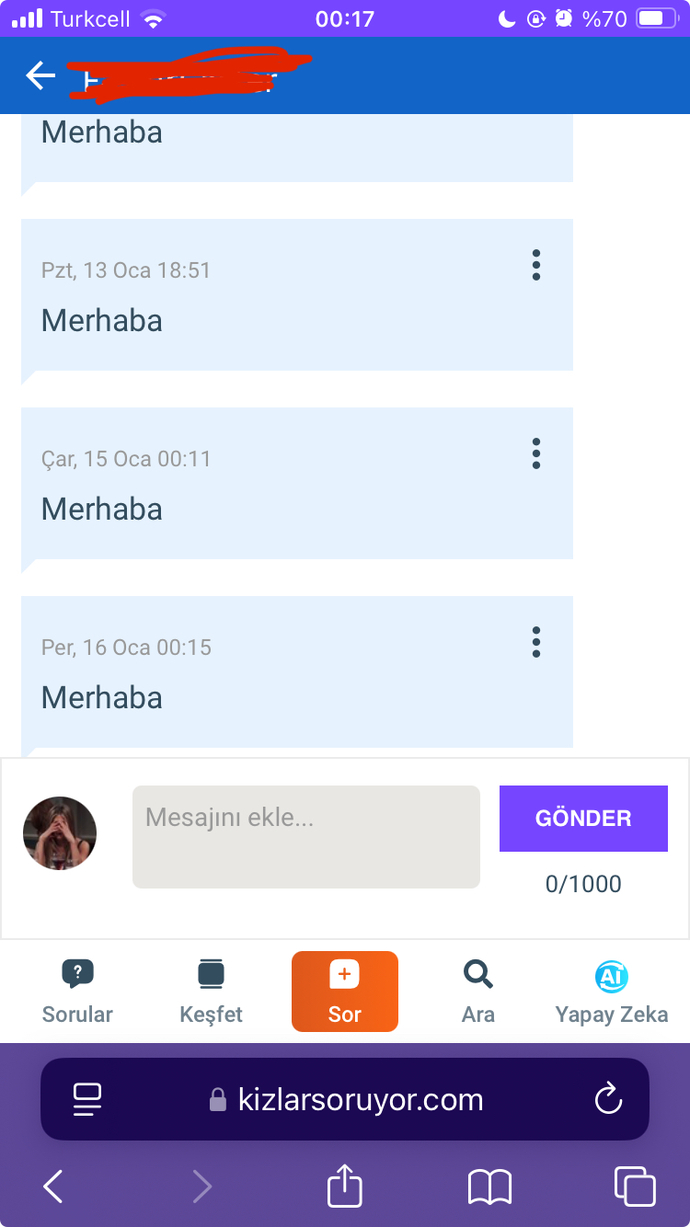 Ne kadar ısrarcısınız?