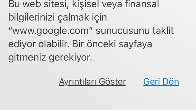 Wifi birden bire detay görselindeki hatayı verdi. Sebebi ne olabilir?