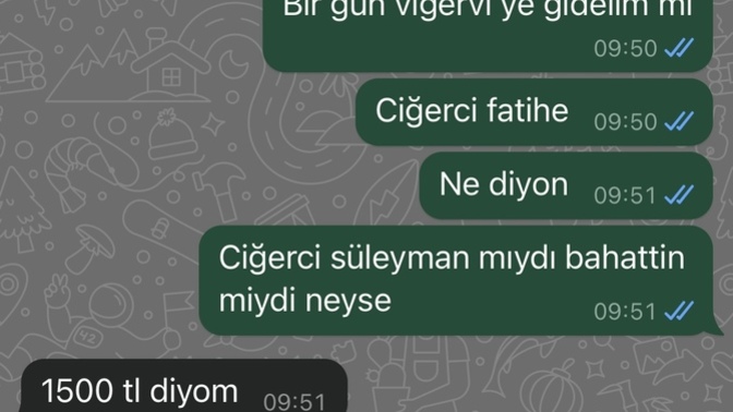 Hevesinizi kursagınızda bırakanlara ne demek ısterdınız?