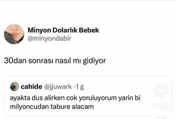 Otuzdan sonrası nasıl gidiyor?