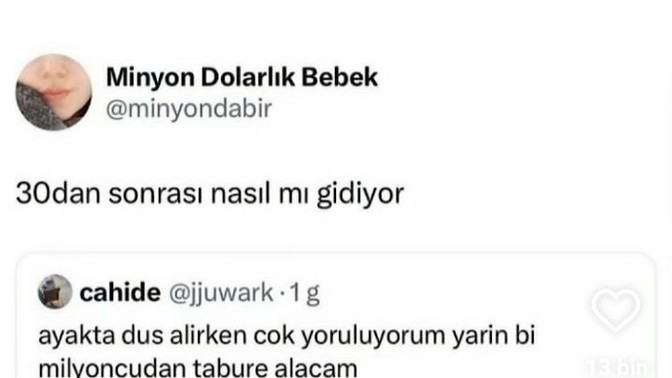 Otuzdan sonrası nasıl gidiyor?