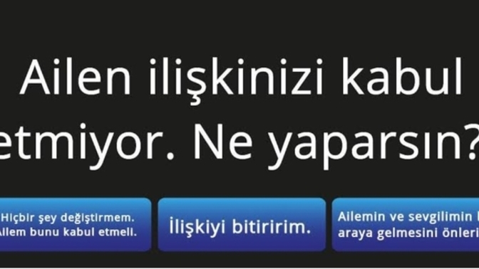 Sevgili mi daha önemlidir? Yoksa aile mi?
