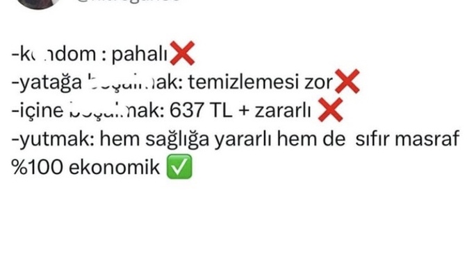 Ülkede sürekli yapılan zamlar cinsel ilişkileri baltaladı mı sizce?