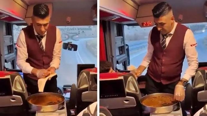 Adıyaman’a giden bir otobüs firması, yolcularına içecek-atıştırmalık yerine çiğ köfte ikram etti! Böyle bir yolculuk yapar mısınız?
