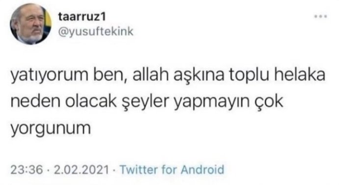 İyi geceler şarkısı armağan eder misiniz?