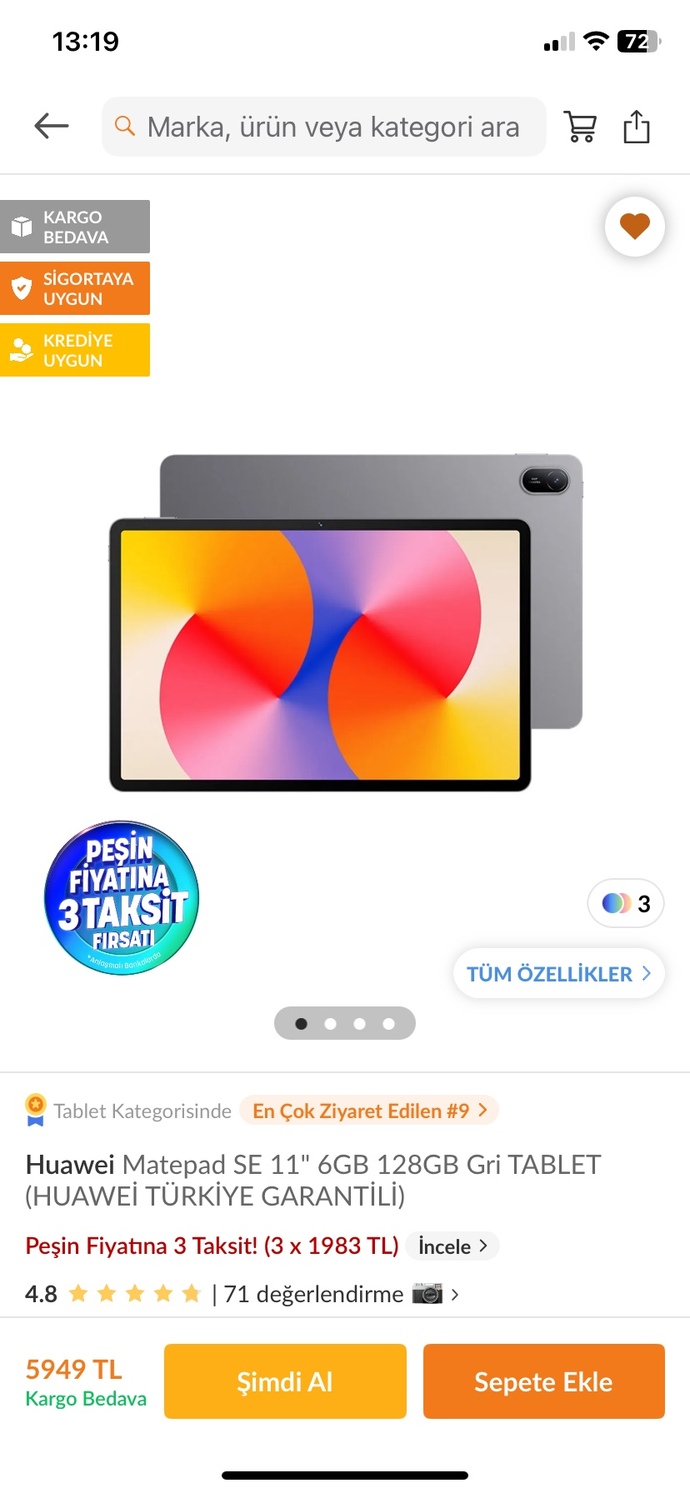 Bu tableti almayı planlıyorum sizce nasıl?