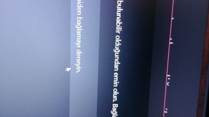 NEDEN BAĞLANMIYOOR?