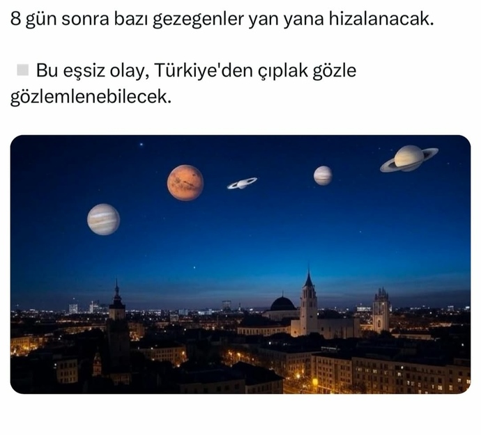 Gezegenler bile yan yana geliyor biz gelemedik dediğiniz biri var mı 🤣?