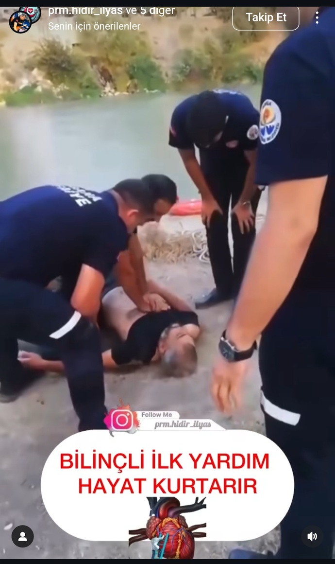 Kalp masajı ve suni solunum yapmayı biliyor musunuz?