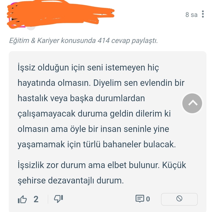 Feminist kızlar çalışmayan erkekle evlenir mi?