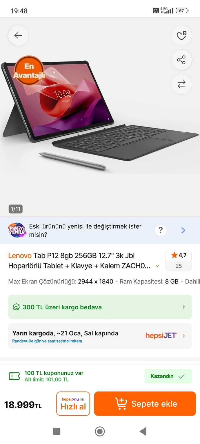 Tablet öneriniz var mı?