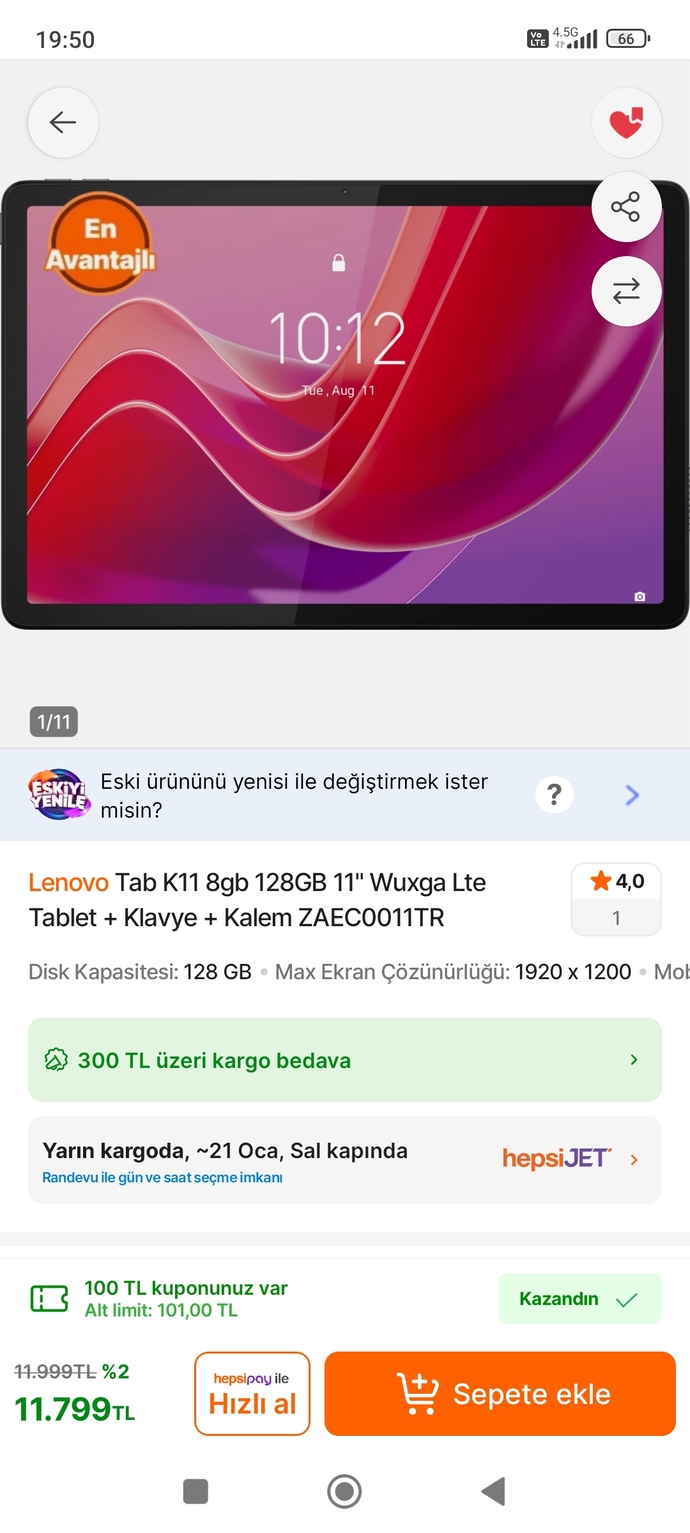 Tablet öneriniz var mı?