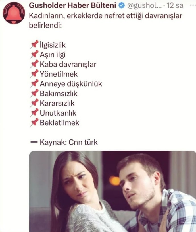 Erkeklerden nefret ettiğiniz davranışlar nedir? 😂😂?