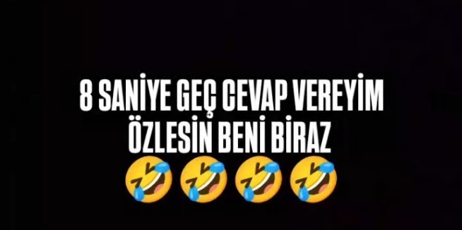 Mesajlara hemen cevap vermek itici mi?