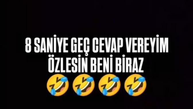 Mesajlara hemen cevap vermek itici mi?