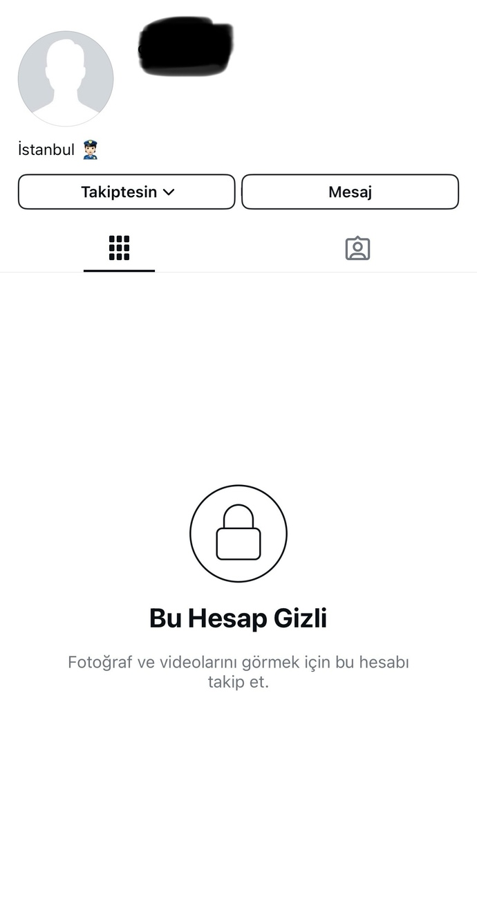 Benimi engellemiş bu?