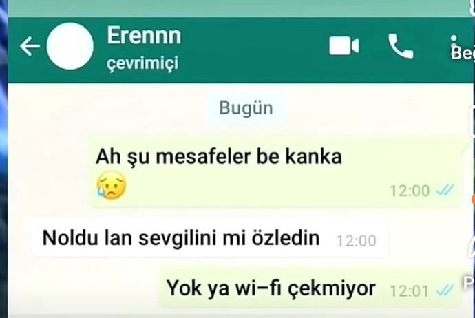 Aşk acısımı zor internet yoklugumu 😂?