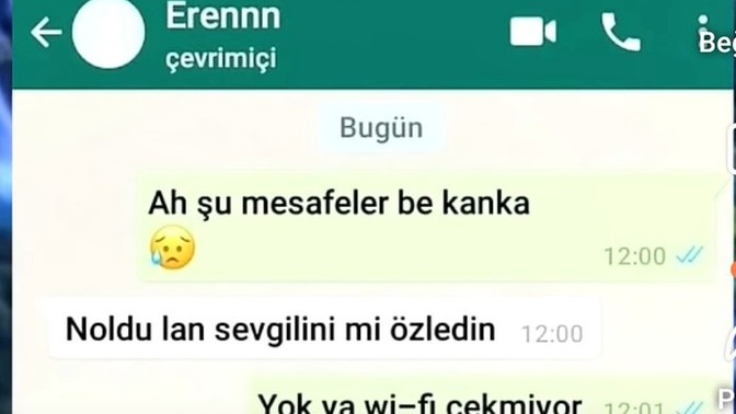 Aşk acısımı zor internet yoklugumu 😂?