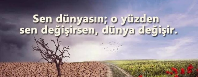 Dünyada sadece tek bir şeyi değiştirebilseydin, neyi değiştirirdin?