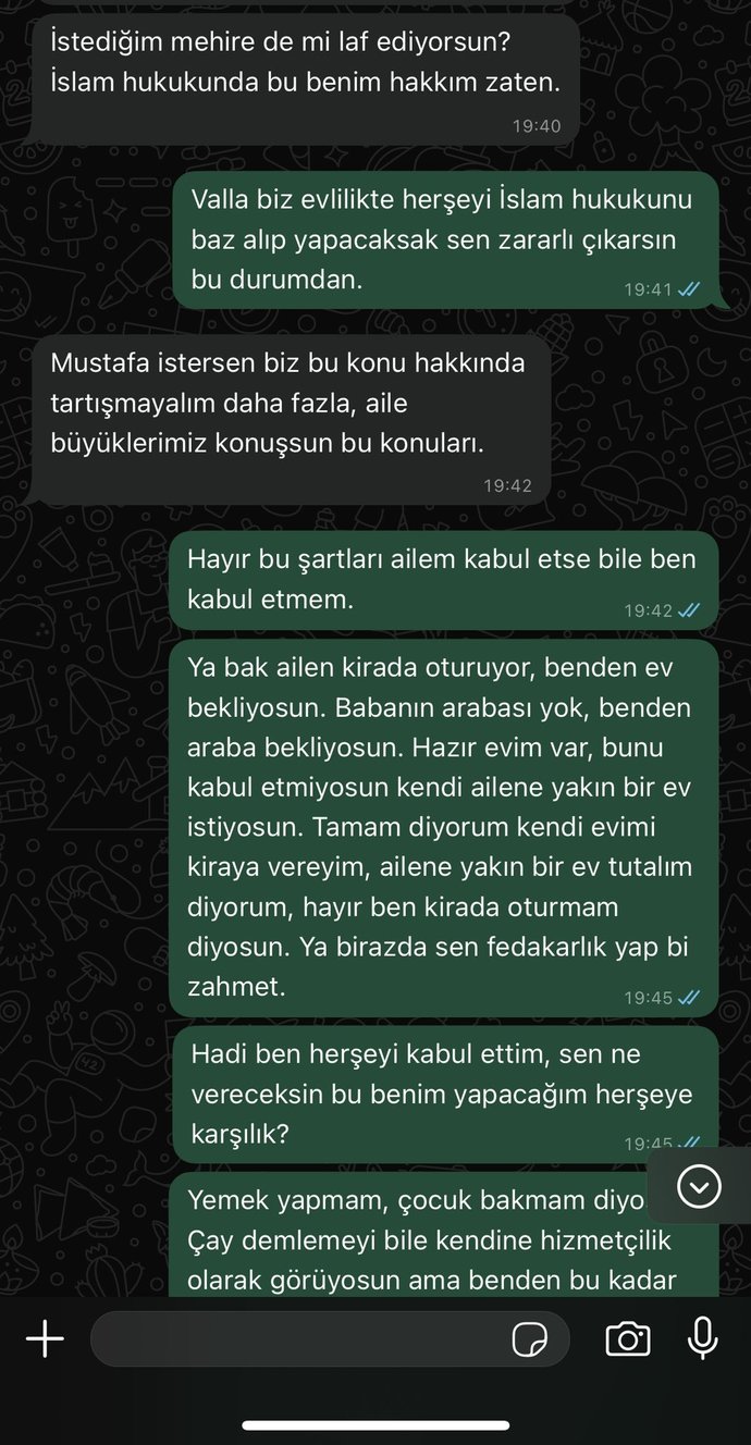 Evlenirken istekleri ile bıktıran türk kızı hakkında neler düşünüyorsunuz?